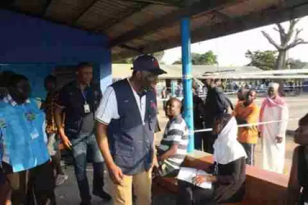 Goodluck Jonathan Steps Out For Sierra Leone Election (Photos)